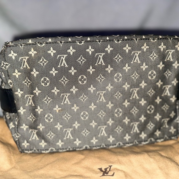 Authentic Pre-Loved Black Monogram Mini Lin Sac Mary Kate, Black - Picture 5 of 5